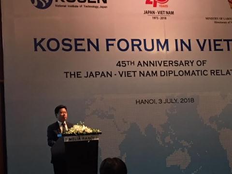 Lãnh đạo COIT tham dự Diễn đàn Kosen tại Hà Nội