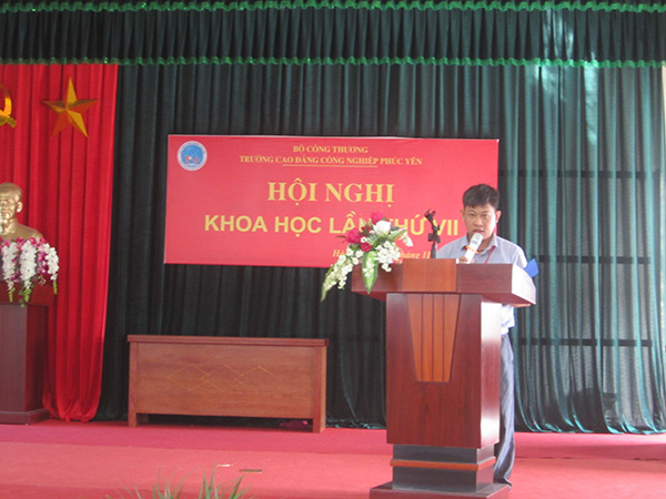 Hội nghị khoa học đào tạo lần thứ VII – Hướng tới chào mừng ngày nhà giáo Việt Nam 20.11 và 55 năm thành lập trường Cao đẳng Công nghiệp Phúc Yên